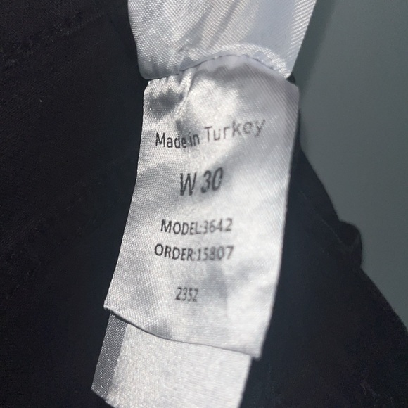 NWT Black Island Gangs Of Street Skinny Moto Cross Sport Distressed Jeans W Zip - Picture 14 of 15